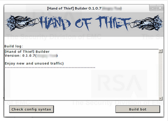    Hand of thief