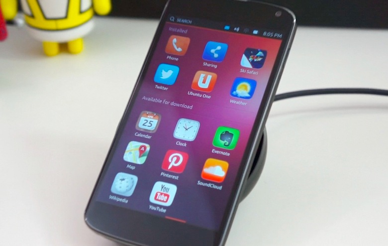 Nexus 4 под управлением Ubuntu