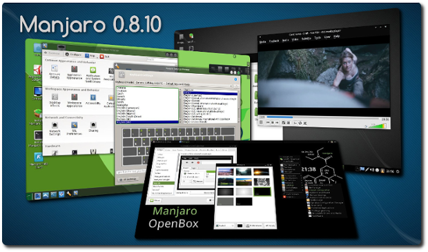  Manjaro Linux 0.8.10