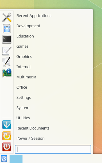 Реализация виджета Homerun в KDE Plasma Next