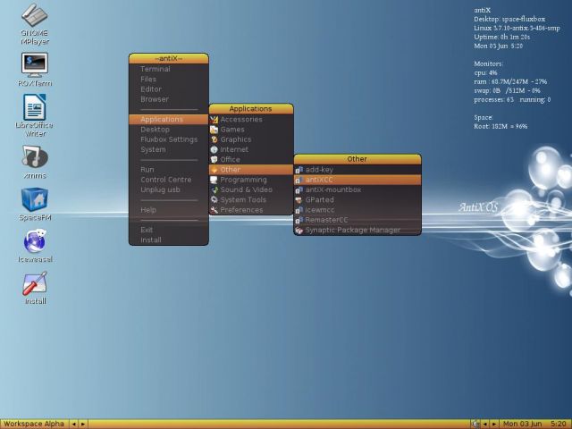 antiX 15